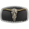 BELTINGER Boss Bull Belt Buckle 4.0 cm | Buckle Belt