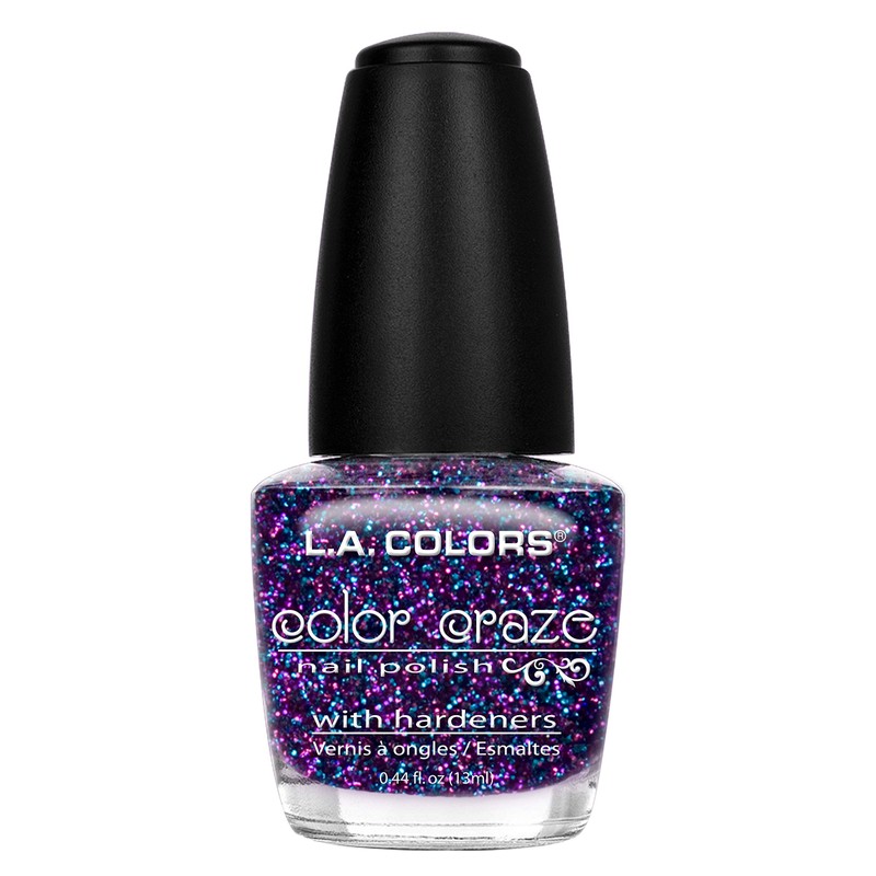 L.A. COLORS Color Craze Nail Polish, Jewel Tone CNP447