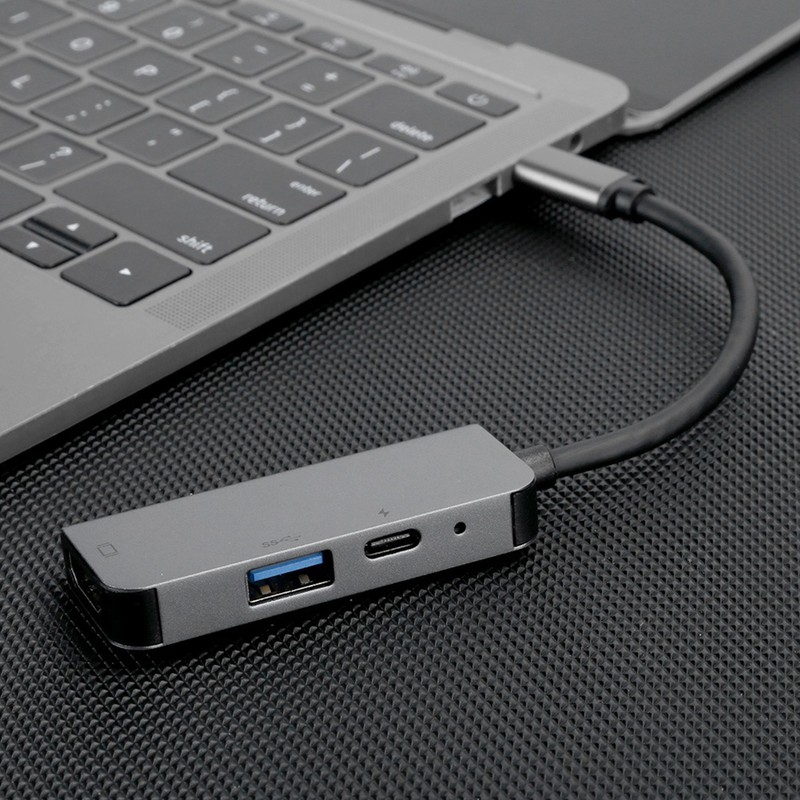 3 in 1 Hub Adapter TypeC to HDMI USB 3.1