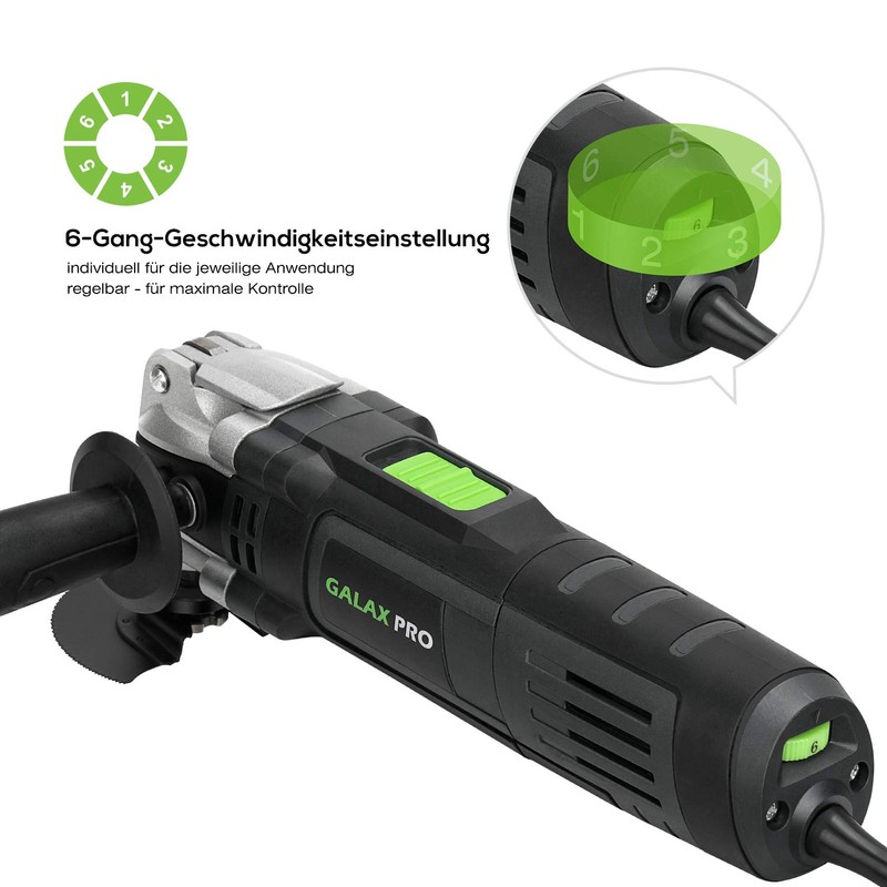 GALAX PRO 3.5A 6 Variable Speed Oscillating Multi Tool Kit