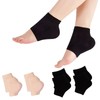 かかとケア靴下 かかと保湿ソックス【4足組 】ヒールケアソックス 質ケア ひび割れ対策 ツルルツル かかとつるつるめ 保湿保護 就寝時間 かかと用集中保湿ソックス