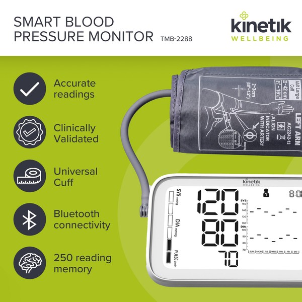 Kinetik Wellbeing Kinetik Wellbeing Smart Blood Pressure Monitor - Used