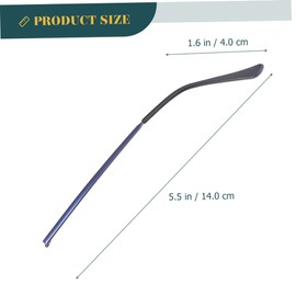 Operitacx 8 Paare Brillenbeine Ersatzbügel für Brillen und Sonnenbrillen Brillenarmteile Blau Rutschfest und für Reparaturen und Diy Projekte