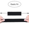 Belt for Men 2Pack,BULLIANT Mens Stretch Braided Web Belt for