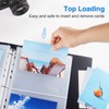 Sooez 30 Pack Heavy Duty Photos or Postcards Page Protectors,