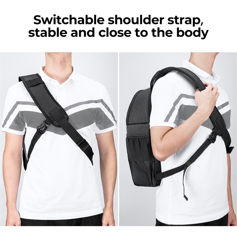 K&F CONCEPT Camera Sling Bag Shockproof Camera Bag 10L Capacity