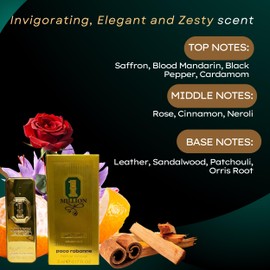 Paco Rabanne 1 Million Golden Oud Parfum Intense For Men, 5ml Miniature