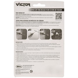 Victor 22-5-00104-8 Tubeless Tire Repair Kit, Multi, One Size
