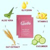 Gisdo 100 Pcs Fragrance Free, Plant Based Wet Wipes, Aloe