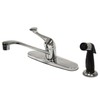 Kingston Brass KB572 Chatham Single Lever Handle Kitchen Faucet with