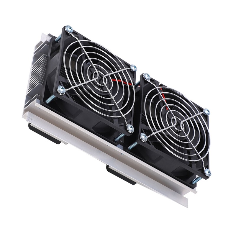Thermoelectric Refrigeration Cooling System 2‑Core Semiconductor Cooler Air Conditioning DC12V