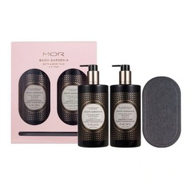 MOR Snow Gardenia Bath and Body Duo with Tray