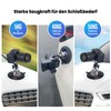 ZQZiQi 6 Inch Camera Suction Cup Mount with Ball Head