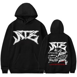 Kpop Felix Hyunjin Bangchan Changbin LeeKnow Jisung Seungmin I.N Pullover Concert Sweatshirt New Album ATE For Skz Merch Black