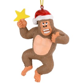 Tree Buddees King Kong Climbing The Tree Large Christmas Ornament
