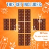 Strictly Briks Classic Bricks Starter Kit, Brown, 96 Pieces, 2x4