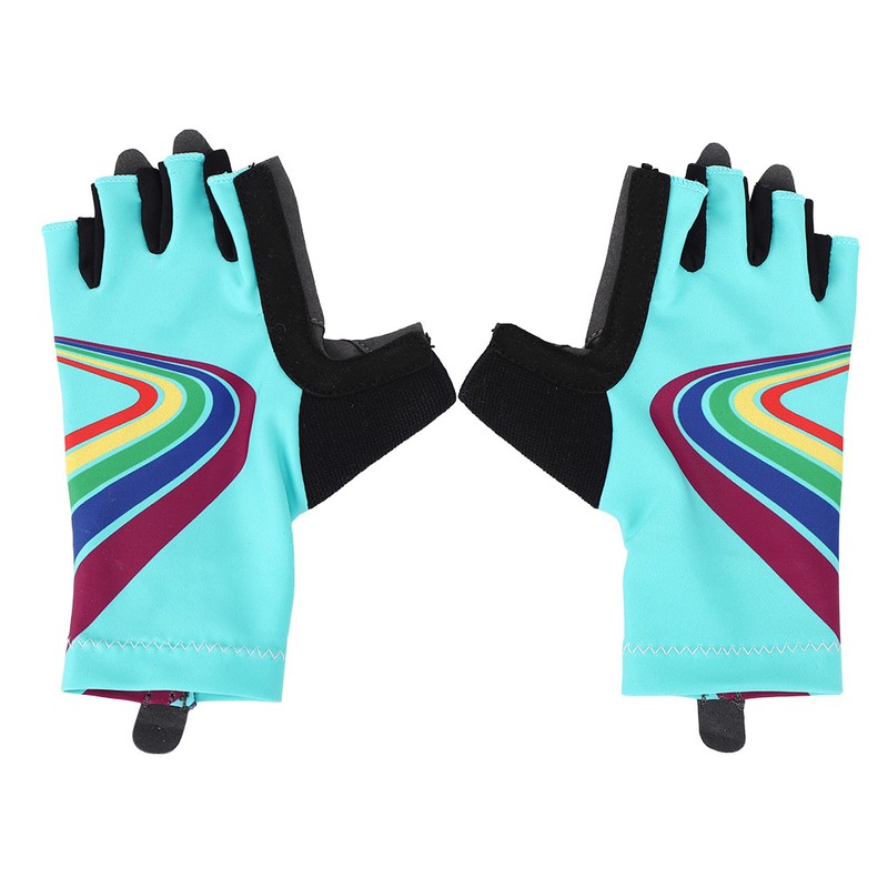 Outdoor Sport Children Bike Cycling Gloves Half Finger Silicone Pad