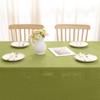 smiry Linen Table Cloth Rectangle 140x140 cm Wipe Clean Tablecloth