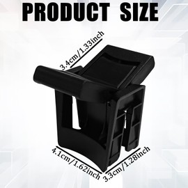 Pvotawp Car Cup Holder Insert Divider for Toyota, Cup Holder Insert Center Console Cup Holder Divider Replaces 55618-0E170-C0 Compatible with Toyota Highlander 2014 2015 2016 2017 2018 2019