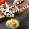 Garlic Press Mashed Garlic Crusher Peeler Chopper Garlic Puree Maker