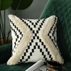MODERN HOMES (Set of 2) Boho Design Tufted Cotton Cushion