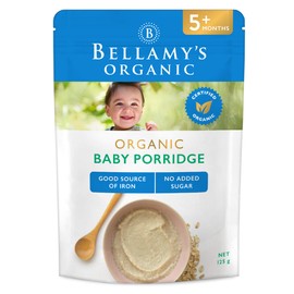 Bellamy's Organic Baby Porridge 5+ Months 125g (Expiry 10/26)