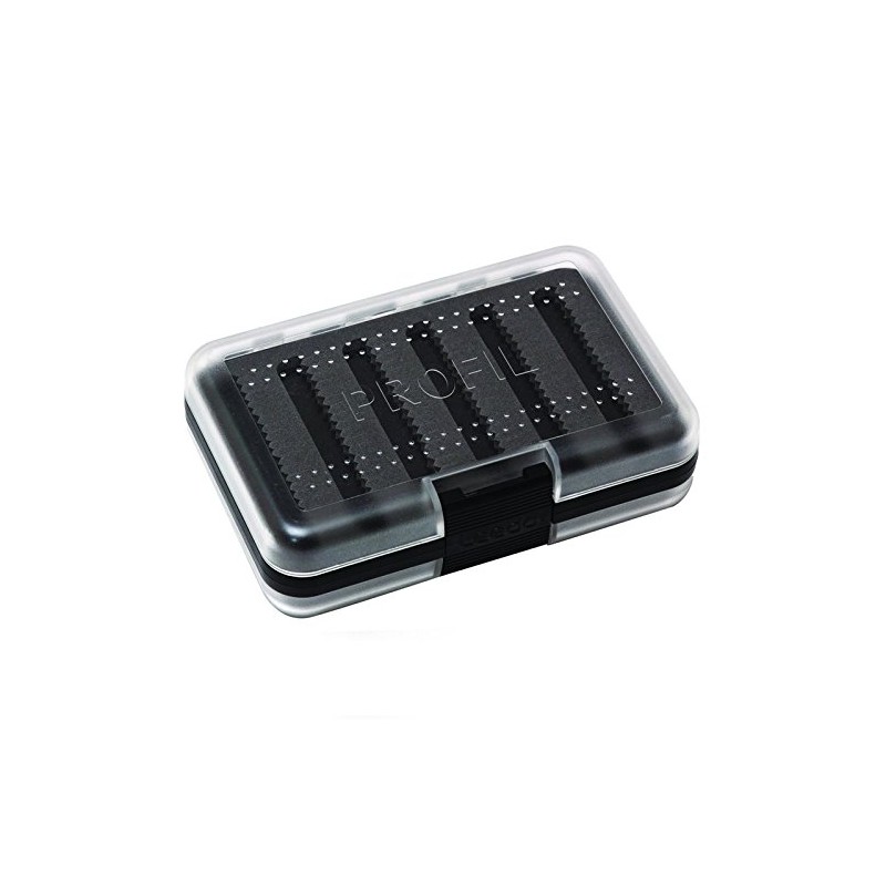 Leeda Profil Fly Box Black Standard 5pk