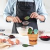 5 Pieces Measuring Spoons Set/Ceramics Spoons and Measuring Base Cup/for