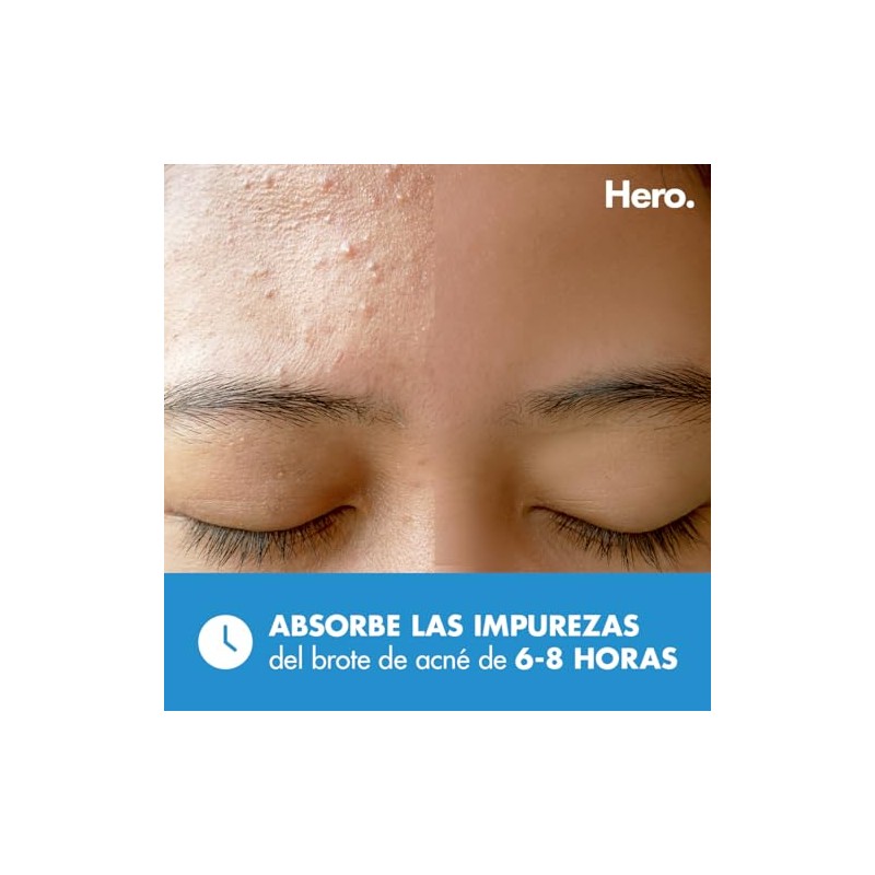 Hero Parches para Acné Mighty Patch Invisible+, Caja con 36