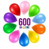 Prextex 600 Party Balloons, 12 Inch - 10 Balloons Assorted