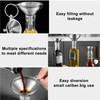 3pcs Small Stainless Steel Funnel Set, Durable Funnels for Kitchen