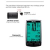 Bicycle Computer and Odometer Wireless Large Display 3.3 Inch MPH