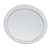 5.6inch Handheld Magnifying Makeup Mirror Triple Suction Cup 10X Magnification