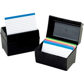 Oxford OXF01351 - Plastic Index Card File