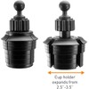 iBOLT Custom Industry Standard Adjustable Cup Holder Mount - Featuring