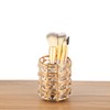Feyarl Crystal Beads Makeup Brush Holder Pen Pencil Holder Storage