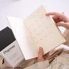 Basenotes A5 Planner, 256-Page Undated Yearly, Monthly & Daily Organizer,