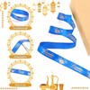 HOWAF Ramadan Mubarak Ribbon, Satin Ramadan Ribbon Eid Mubarak Ribbon