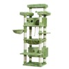 Gitelsnour Cat Tree for Indoor Cats Large Adult, 74" Cat