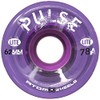 Atom Skates Quad Roller Wheels/Outdoor/Hardness 78A / 62x33 Purple Pulse