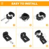 Dasing Universal Motorcycle Headlight Mount, Handlebar 22mm 7/8inch Motorcycle Headlight