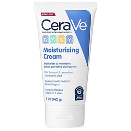 CERAV BABY  Crema Hidratante para bebs  con Ceramidas y cido Hialurnico  Repara la barrera cutanea  142ml                                             