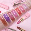 Wugbc Metallic Lipstick Glitter Lip Stick Long Lasting Waterproof Shine