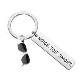 POTIY Brooklyn Inspired Gift NOICE TOIT SMORT Keychain Gift for Brooklyn Fans (Keychain)