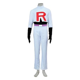 James Costume Adult, Team Rocket Costume, Anime Costume, Cosplay Costume (M, James Men)
