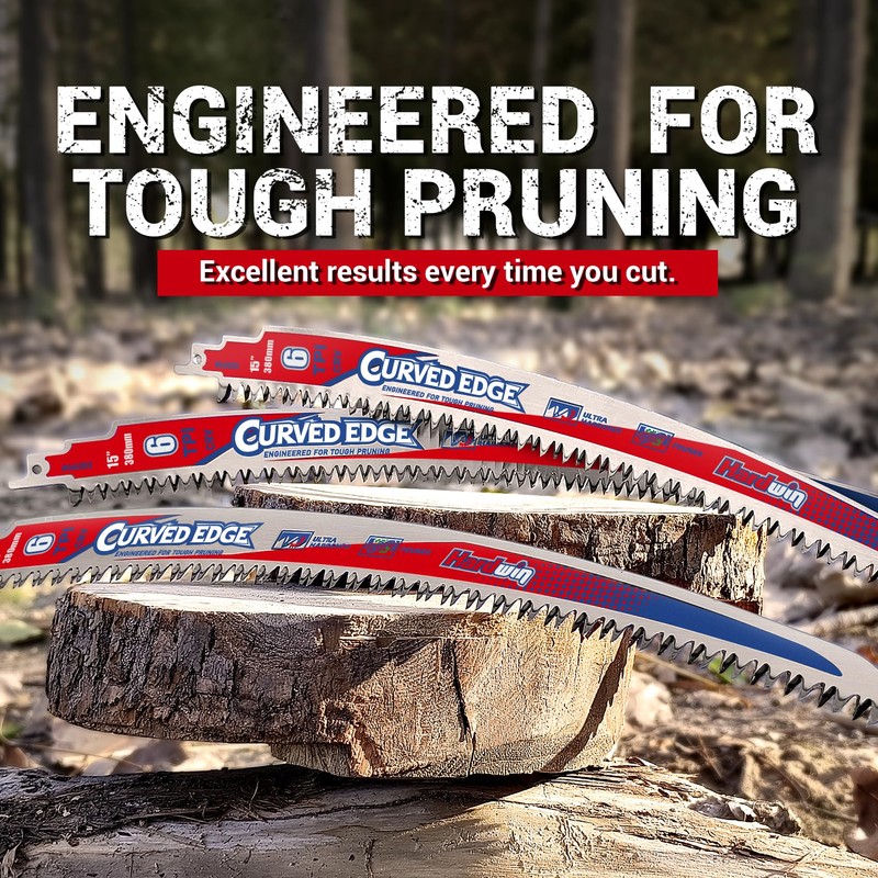 15-Inch Pruning Reciprocating Saw Blades, 6 TPI, Japanese Teeth, 3-Pack