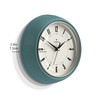 Jones Clocks® Ketchup wall clock | Retro round clock |