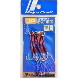 Major Craft JPS JPS-ASSIST L Jigpara Assist Hooks, Pack of 5