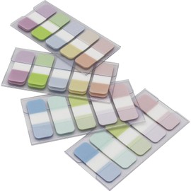 Tabs Flags Assorted Colors, 0.625 x 1.71 Inch Sticky Tabs, Easy to Post, 4 On-The-Go Dispensers/Pack, 400 Pages Total