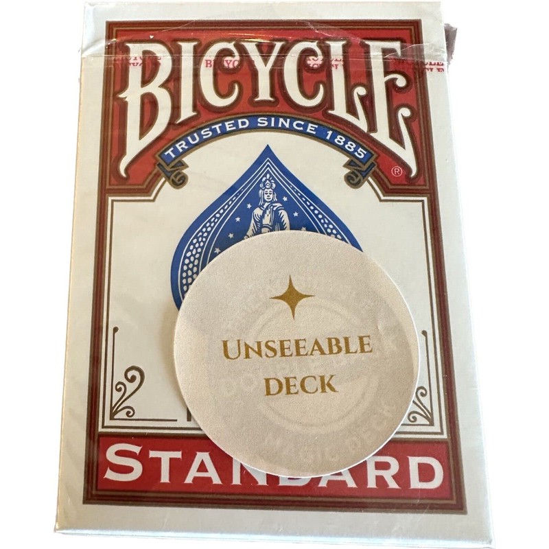 Bicycle UNSEEABLE Deck, Complete 56 Magic Tricks Gaff Cards, Assorted